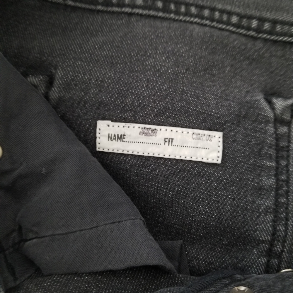 Golden Goose Jolly Distressed Carrot Fit Jeans Black Gray Size 27 - Picture 15 of 15